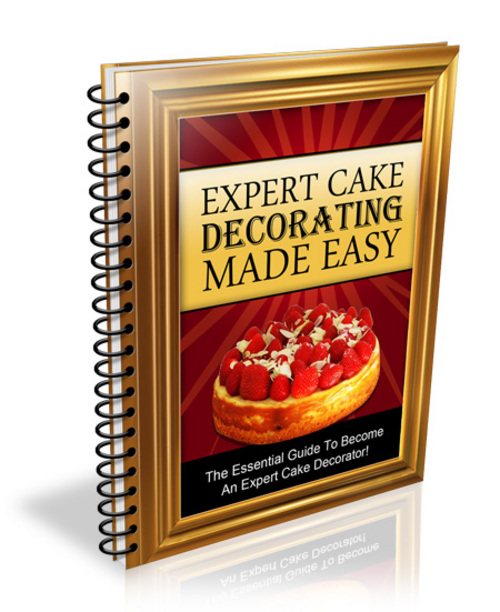 Product picture Cake Decorating book- become an expert cake decorater